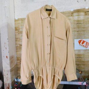 Donna Karen vintage body suit blouse